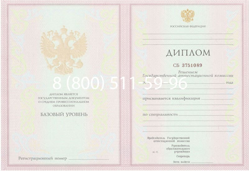 Купить Диплом техникума 2003-2006 годов в Красногорске Купить Диплом техникума 2003-2006 годов в Красногорске